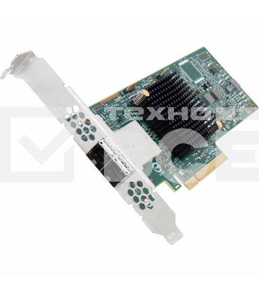 Контроллер LSI SAS 9300-8e SGL (8-Port Ext, 12Gb/s SATA+SAS, PCIe 3.0 HBA)