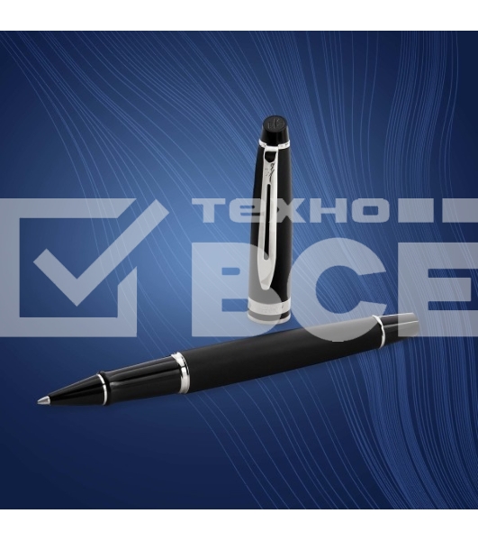 Ручка роллер Waterman Expert 3 (CWS0951880) Matte Black CT F черн. черн. подар.кор.