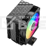 Кулер для процессора PCCooler R300 ARGB BK черный 92мм алюминий+медь 2200rpm 30db 4-pin 150W 133мм, фото6