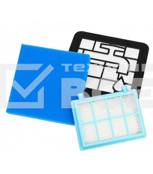 Комплект фильтров для пылесоса Philips FC8010/01, FC9328-FC9334, FC-9349-FC9353, FC569-FC9573