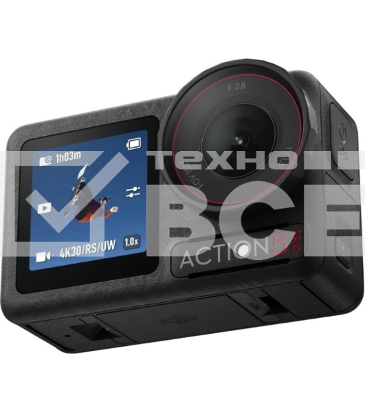 Экшн-камера Dji Osmo Action 5 Standard Combo 1xCMOS 12Mpix серый/черный