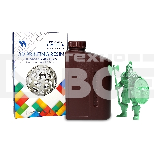 Фотополимерная смола NVPRINT Plant Based Resin Green для 3D печати 1 кг (бут)