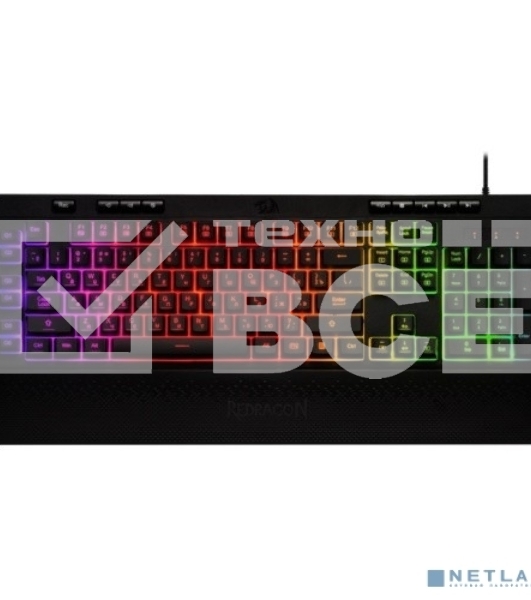 Клавиатура Redragon Shiva проводная, USB Type-A, чёрный
