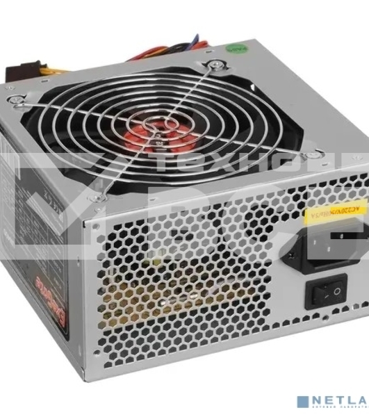Блок питания ExeGate UNS350 (ES261566RUS-PC), 350Вт, 120мм, серебрянный