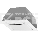 Встраиваемая вытяжка Monsher INNA 40 Blanc, 40 см, производительность 750 м3/ч, 3 скорости, турбо режим, механическое управление, уровень шума 45 дБ, LED освещение, угольный фильтр KF-Y (опция), цвет белый/нержавеющая сталь, фото5