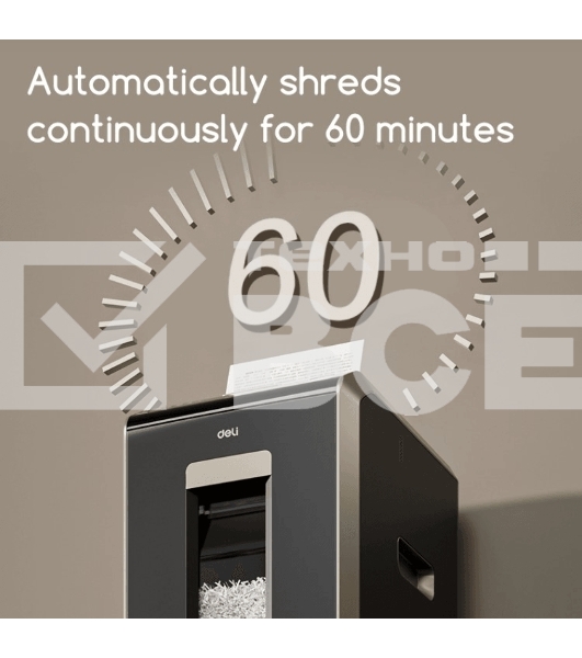 Уничтожитель бумаги (Шредер) Deli Paper Shredder Shredding Capacity: 150 sheets (Auto) 