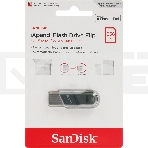 Флешка USB Sandisk 256Gb iXpand Flip SDIX90N-256G-GN6NE USB3.1 зеленый/серебристый, фото3