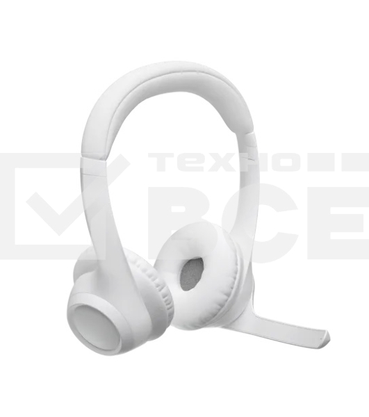 Гарнитура Logitech Zone 300 белый, беспроводная, Bluetooth, до 16 ч