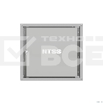 Шкаф коммутационный NTSS Lime (NTSS-WL9U5560GS) настенный 9U 550x600 мм пер. дв. стекл несъемн. бок. пан. 30 кг серый 110 град. IP20 сталь, фото3