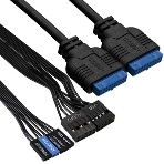 Компьютерный корпус Minitower ExeGate BA-309U2-UNS350 (mATX, БП UNS350 с вент. 12см, 1хUSB+2хUSB 3.0, HD аудио, черный), фото7