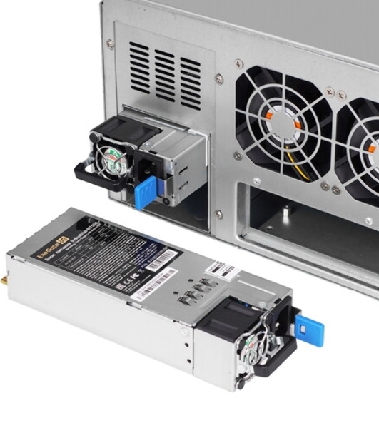 Серверный корпус ExeGate Pro 4U650-010/4U4139L RM 19', высота 4U, глубина 650, БП 1200RADS, USB
