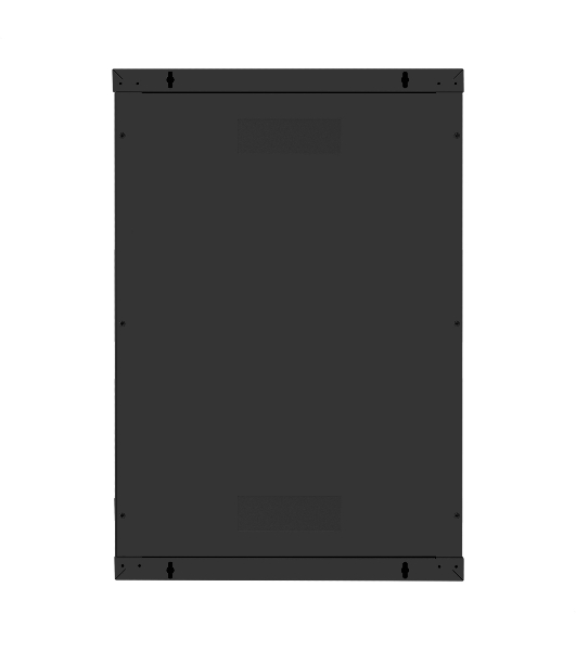 Шкаф телекоммуникационный 19' настенный 18U ExeGate EC-WM-18U.600.M.BLACK (19”, 18U, 600x600x901mm (ШхГхВ), передняя дверь металл, съемные боковые панели, пыле- и влагозащита IP23, черный RAL 9004)