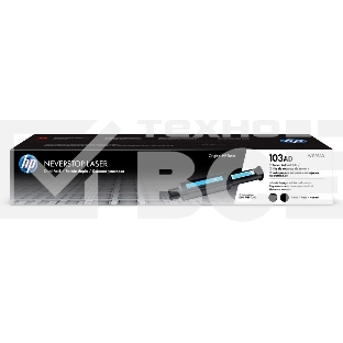 Заправочный комплект тонера 103AD HP Neverstop Laser 1000a/1000w/1200a/1200w, 2X2,5К W1103AD