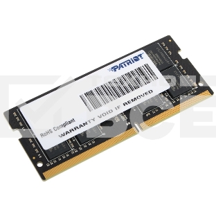 Оперативная память Patriot Signature, DDR4, 32GB (1x32 GB), 2666 MHz, CL19, SO-DIMM
