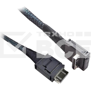 Кабель AXXCBL700CVCR 700 mm long, spare cable kit (1 cable included), straight OCuLink SFF-8611 connector to right angle OCuLink SFF-8611 connector