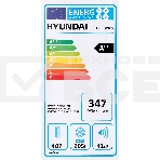 Холодильник Hyundai CS6503FV нержавеющая сталь двухкамерный инвертер 407/205л морозилка сбоку, фото12
