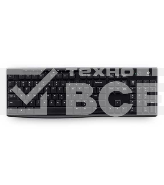 Клавиатура Logitech Keyboard K270 Wireless 920-003757/920-003058