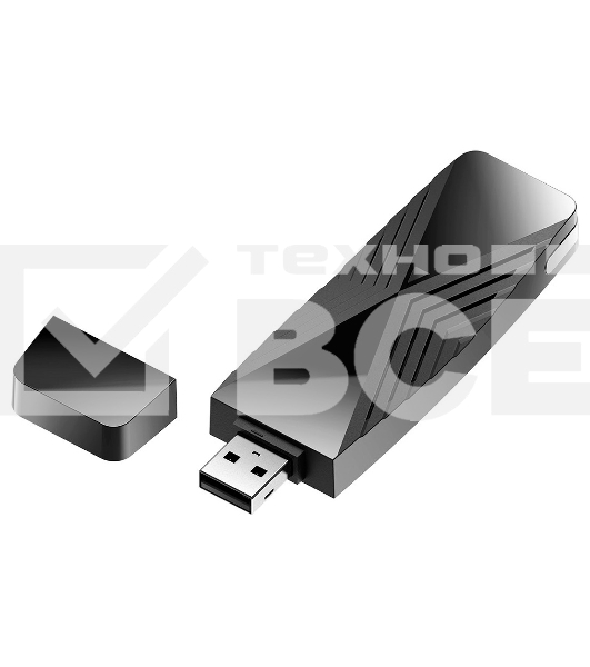 Сетевой адаптер WiFi D-Link DWA-X1850 DWA-X1850/A1A AX1800 USB 3.0 (ант.внутр.)