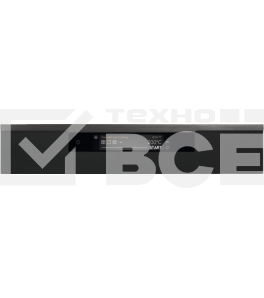 Духовой шкаф электрический Electrolux KOEAP31WT черный, встраиваемый