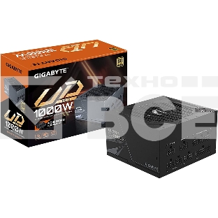 Блок питания Gigabyte ATX 1000W GP-UD1000GM PG5 80 PLUS  gold (24+4+4pin) APFC 120mm fan 8xSATA Cab Manag RTL