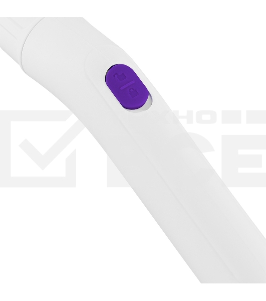 Пароочиститель ручной Kitfort КТ-9109-1 1000Вт белый/фиолетовый