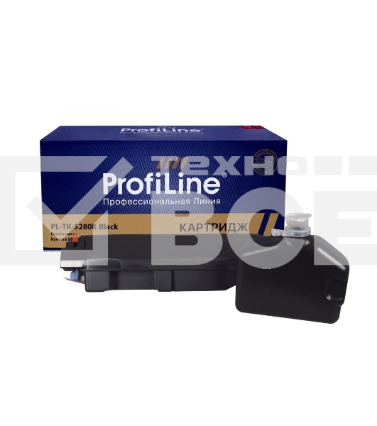 Картридж PL-TK-5280K для принтеров Kyocera M6235cidn/M6635cidn/P6235cdn Black 13000 копий ProfiLine