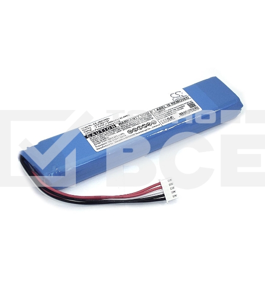 Аккумуляторная батарея CameronSino CS-JMX100SL для JBL Xtreme  7.4V  5000mAh  37Wh