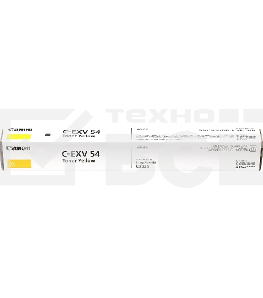 Картридж лазерный Canon C-EXV54Y (1397C002) желтый (8 500 стр.) для Canon imageRUNNER C3226i/C3025i/C3025/C3125i