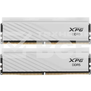Оперативная память XPG Lancer Blade, DDR5, 32GB (2x16GB), 6000MHz, CL30, с радиаторами, RGB, белый