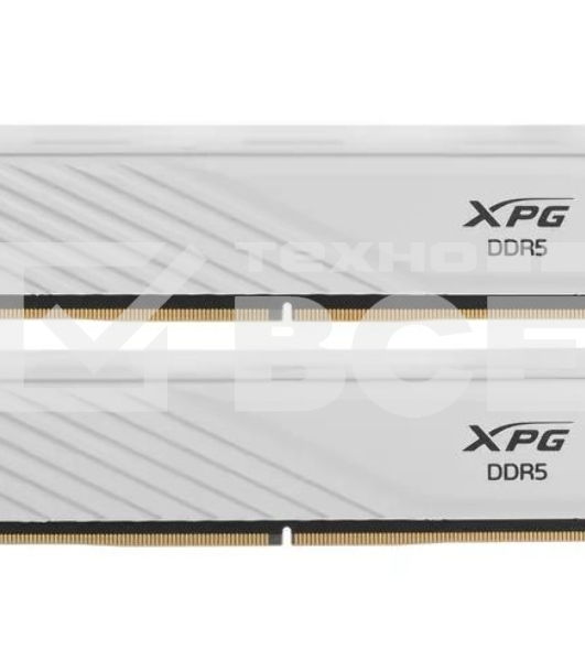 Оперативная память XPG Lancer Blade, DDR5, 32GB (2x16GB), 6000MHz, CL30, с радиаторами, RGB, белый