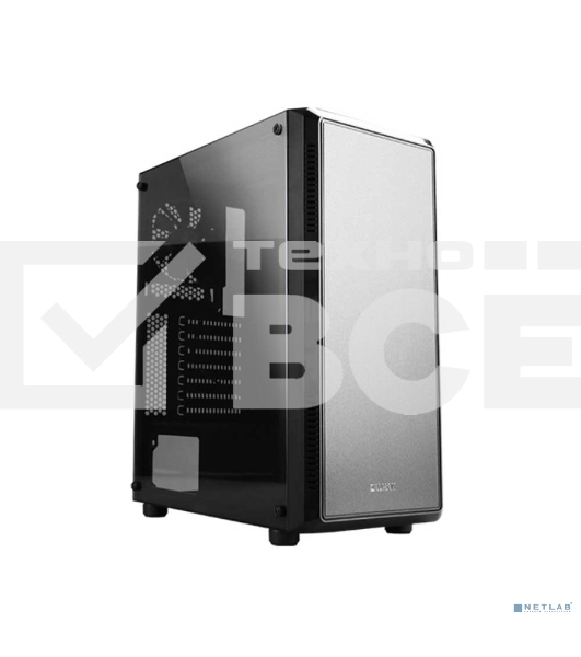 Компьютерный корпус ZALMAN S4, ATX, BLACK, WINDOW, 1x5.25