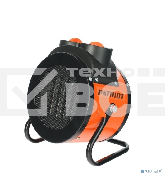 Тепловая пушка электрическая Patriot PTR 3S оранжевый