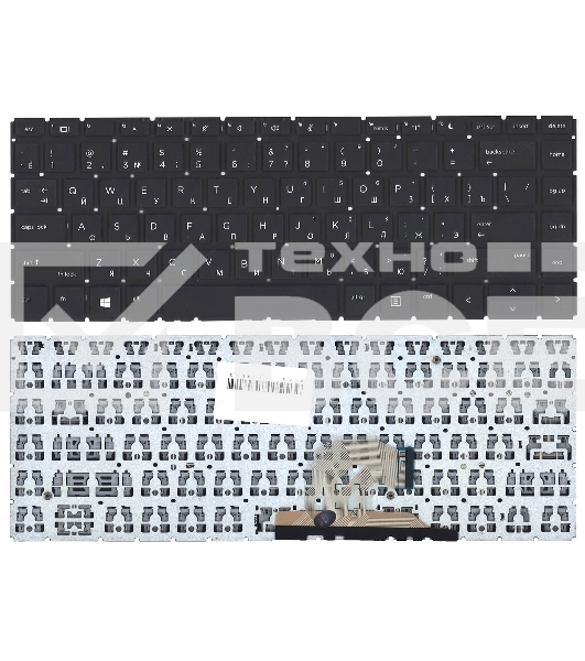 Клавиатура для ноутбука HP 440 G6 G7 черная