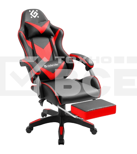 Кресло игровое Defender MINION BLACK/RED