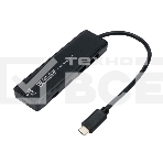 Разветвитель USB3.1 Gembird UHB-C425, 2xUSB, 2xType-C, с доп.питанием (порт Type-C), кабель Type-C 19см, фото4