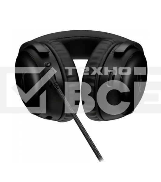Наушники с микрофоном HyperX Cloud III черный 1.2м мониторные оголовье (727A8AA)