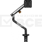 Кронштейн для мониторов Ultramounts UM725B черный 17'-32' макс.9кг крепление к столешнице поворот и наклон, фото12