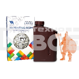 Фотополимерная смола NVPRINT Plant Based Resin Orange для 3D печати 1 кг (бут)