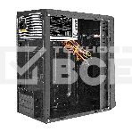 Компьютерный корпус Minitower ExeGate BAA-106-UNS450 (mATX, БП UNS450 с вент. 12см, 2хUSB, аудио, черный), фото4