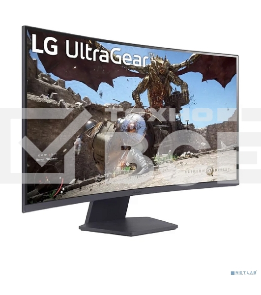 Монитор 31.5' LG UltraGear 32GS60QC-B VA 2560x1440, 180 Гц, 1 мс, 16:9, 300 кд/м², 2xHDMI, 1xDP, черный