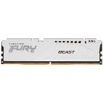 Оперативная память Kingston Fury Beast, DDR5, 32Gb (1x32GB), 5200MHz, CL40, DIMM, радиатор, белый, фото9