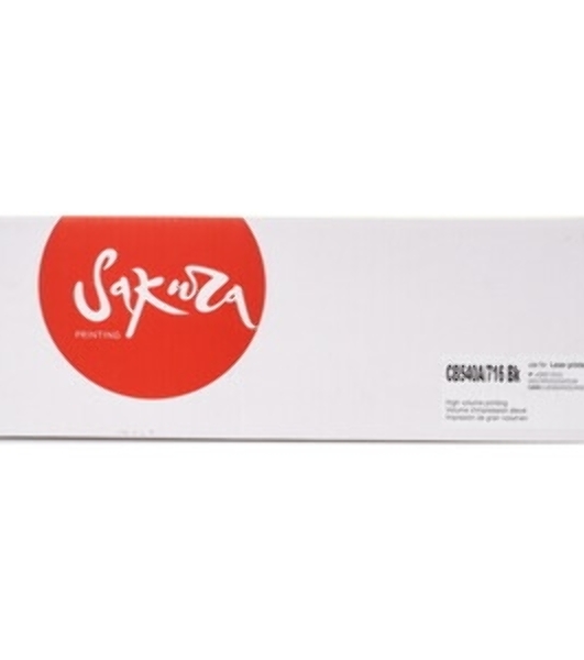 Картридж лазерный Sakura CB540A/716Bk для HP Color LJ CM1312MFP/CP1215/CP1515/CP1518, Canon LBP5050, LBP5050n, MF8030Cn, MF8040Cn, MF8050Cn, MF8080Cw 1980B002 черный, 2300 к.