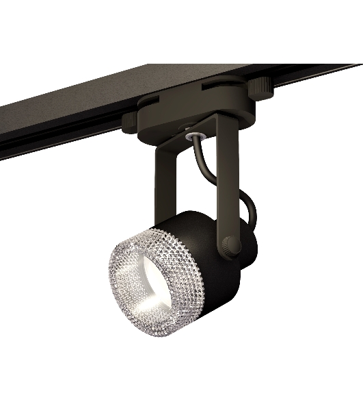 Светильник Ambrella light XT6602060 PBK/CL черный полированный/прозрачный MR16 GU10 (C6602, N6150)