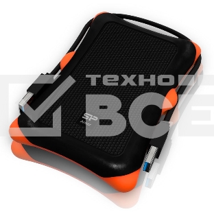 Внешний жесткий диск Silicon Power USB 3.0 1Tb A30 SP010TBPHDA30S3K Armor 2.5