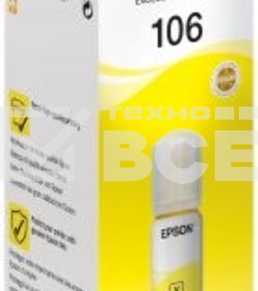 Чернила Epson 106Y C13T00R440 желтый (70 мл) для Epson L7160/7180