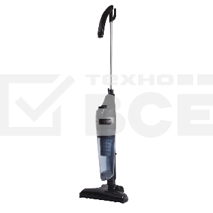 Пылесос вертикальный циклонного типа Endever SkyClean VC-293 черный/серый, питание от сети, 120 Вт, уборка сухая, пылесборник 1.5 л
