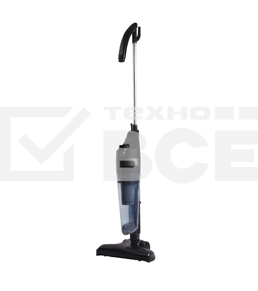 Пылесос вертикальный циклонного типа Endever SkyClean VC-293 черный/серый, питание от сети, 120 Вт, уборка сухая, пылесборник 1.5 л