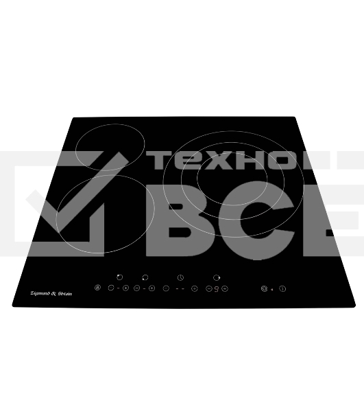 Стеклокерамическая варочная панель Zigmund & Shtain CN 39.6 B