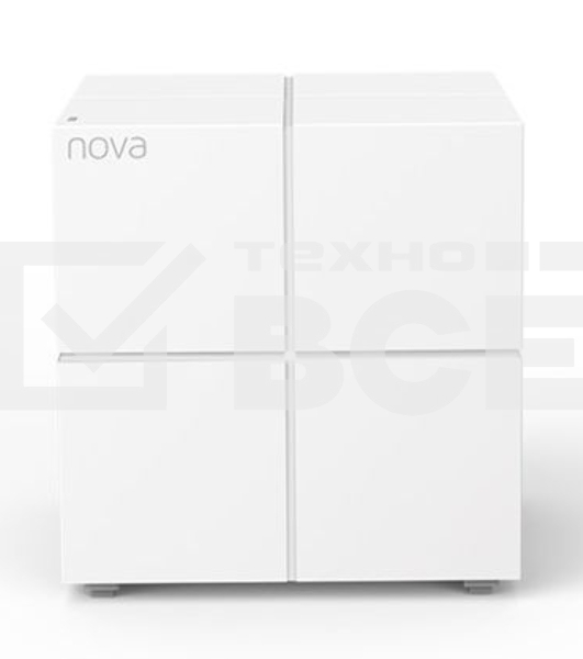 Tenda nova MW6 ( 3 роутера) АС1200 Двухдиапазонная Wi-Fi Mesh система, 2 порта gigabit ethernet RJ45