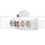 Разветвитель ZIS Pilot T USB, 4 розетки (евро с заземлением), 2*USB, фото5